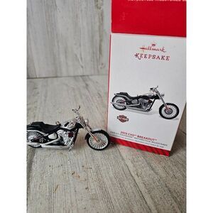 Hallmark 2013 CVO breakout Harley-Davidson motorcycle milestone ornament Xmas tr